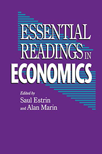Essential Readings in Economics von Red Globe Press